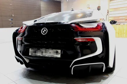 BMW I8 포인트 랩핑 리뷰! - 비용 / 수원시 영통구 원천동