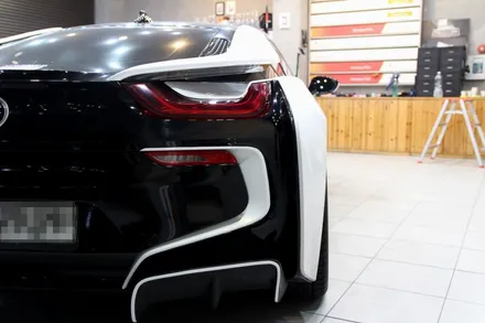 BMW I8 포인트 랩핑 리뷰! - 비용 / 수원시 영통구 원천동