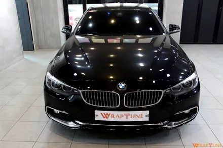 bmw 420i 그릴 랩핑 시공 / 수원시 영통구 원천동