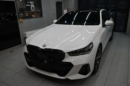 BMW G60 그릴 랩핑으로 완성하기. / 수원시 영통구 원천동