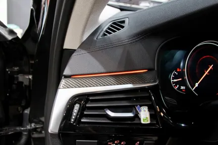 BMW G30 실내랩핑으로 리얼카본 연출 해봤어요! / 수원시 영통구 원천동