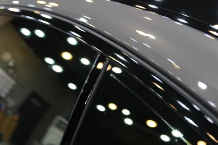 BMW 5시리즈 530i 루프스킨 윈도 테두리 크롬 죽이기 랩핑으로 스포티하게! / 수원시 영통구 원천동