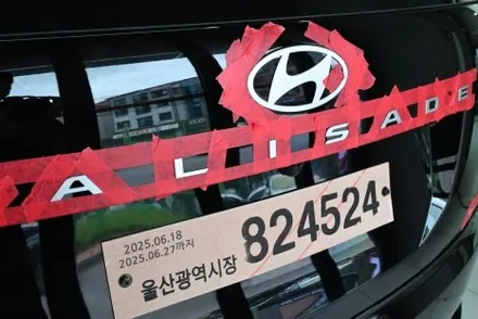 팰리세이드 크롬 죽이기 랩핑으로 완성! / 수원시 영통구 원천동