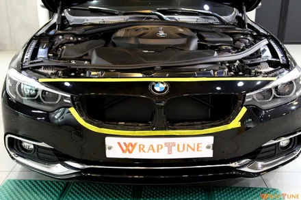 bmw 420i 그릴 랩핑 시공 / 수원시 영통구 원천동