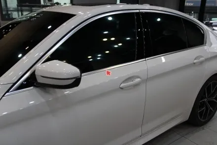BMW G30 5시리즈 윈도몰딩 크롬죽이기 / 수원시 영통구 원천동