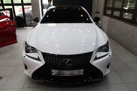 렉서스 RC F 그릴 랩핑으로 크롬 죽이기 / 수원시 영통구 원천동