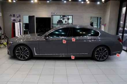 BMW 7시리즈 전체 크롬죽이기 랩핑 리뷰! / 수원시 영통구 원천동
