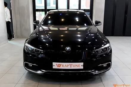 bmw 420i 그릴 랩핑 시공 / 수원시 영통구 원천동