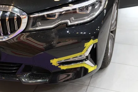 BMW 3시리즈 크롬죽이기 랩핑~! / 수원시 영통구 원천동