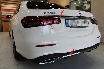 벤츠 E클래스 크롬죽이기 랩핑 리뷰! / 수원시 영통구 원천동