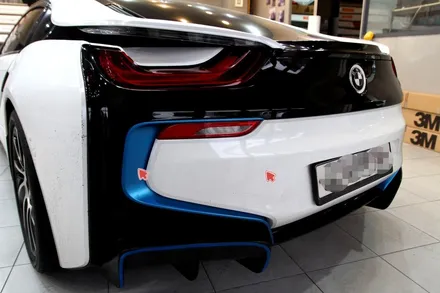 BMW I8 포인트 랩핑 리뷰! - 비용 / 수원시 영통구 원천동
