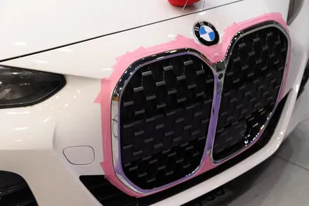 bmw 4시리즈 그릴 랩핑 크롬죽이기! / 수원시 영통구 원천동