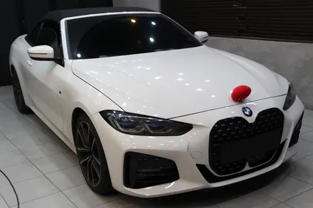 bmw 4시리즈 그릴 랩핑 크롬죽이기! / 수원시 영통구 원천동