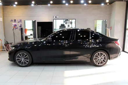 BMW 3시리즈 크롬죽이기 랩핑~! / 수원시 영통구 원천동
