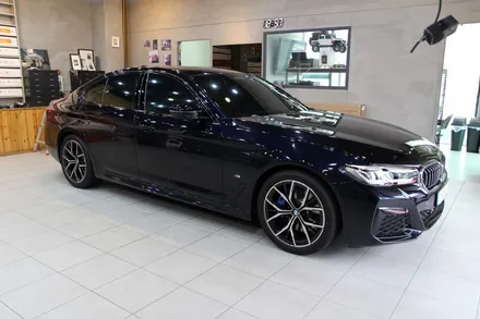 BMW 530i 윈도우 몰딩 크롬 죽이기 리뷰! / 수원시 영통구 원천동