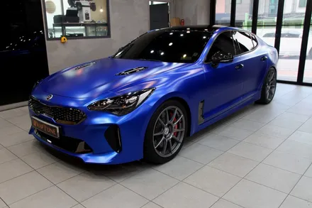 자동차 전체 랩핑 무광 크롬 색상으로 꾸미기! / 수원시 영통구 원천동