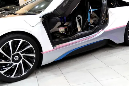 BMW I8 포인트 랩핑 리뷰! - 비용 / 수원시 영통구 원천동