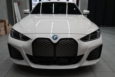 BMW 4시리즈 랩핑으로 블랙 그릴 완성. / 수원시 영통구 원천동