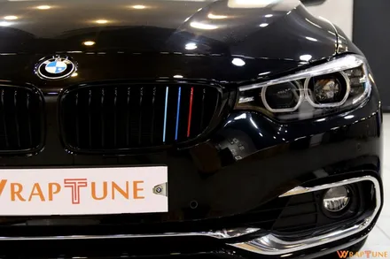 bmw 420i 그릴 랩핑 시공 / 수원시 영통구 원천동
