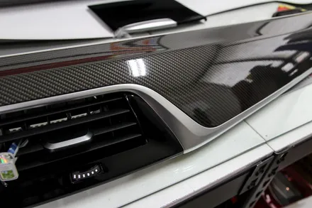 BMW G30 실내랩핑으로 리얼카본 연출 해봤어요! / 수원시 영통구 원천동
