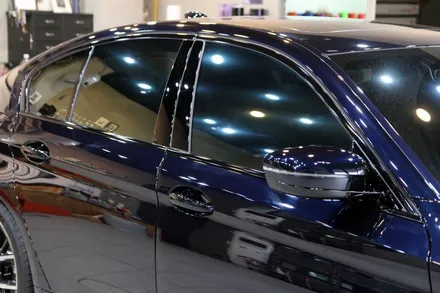 BMW 530i 윈도우 몰딩 크롬 죽이기 리뷰! / 수원시 영통구 원천동