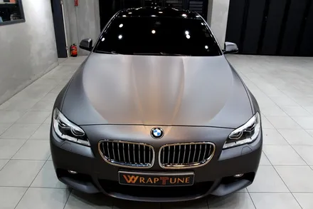 전체랩핑으로 새차만들어볼게요~ BMW 5시리즈 F10 / 수원시 영통구 원천동