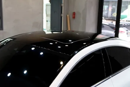 벤츠 CLS 블랙PPF 루프스킨 리뷰! / 수원시 영통구 원천동