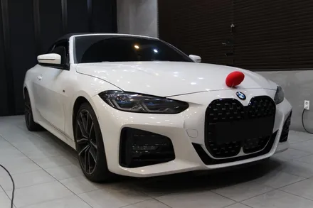 bmw 4시리즈 그릴 랩핑 크롬죽이기! / 수원시 영통구 원천동