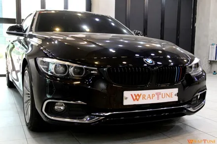 bmw 420i 그릴 랩핑 시공 / 수원시 영통구 원천동