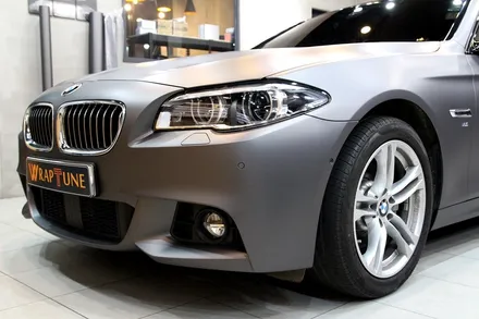 전체랩핑으로 새차만들어볼게요~ BMW 5시리즈 F10 / 수원시 영통구 원천동