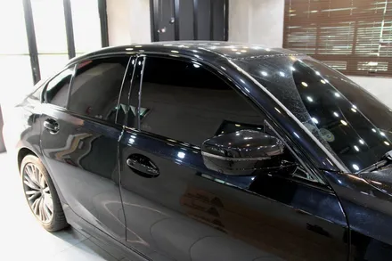 BMW 3시리즈 크롬죽이기 랩핑~! / 수원시 영통구 원천동
