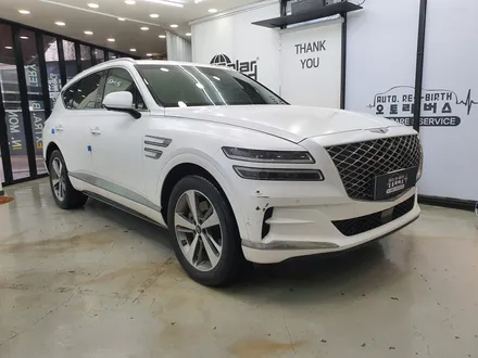 진주 제네시스 GV80 후석 리어모니터 순정같이 장착 / 진주, 창원, 순천
