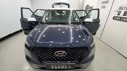경남 진주 새차 신차 구매할 땐 오토리버스와 신차패키지 상담해보세요! 베뉴 썬팅 블랙박스 유리막코팅 PPF 락폴딩 / 진주, 창원, 순천