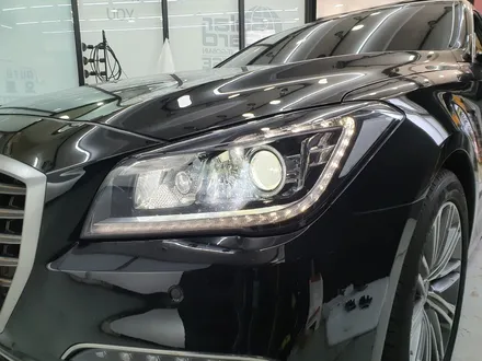 제네시스 DH G80 솔라룩스 HID 광량 업그레이드 밝기 개선 선명한 시야 확보 확실한 효과 / 진주, 창원, 순천