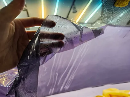 보라색 변색 탈색 틴팅 필름지는 교체 해주세요! 진주 썬팅 / 진주, 창원, 순천