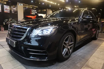 벤츠 S350 부메스터 트위터 시공으로 상위등급 차량 만들기 ! 다양한 색상의 조명 설정 가능 ! / 부산 동래, 양산