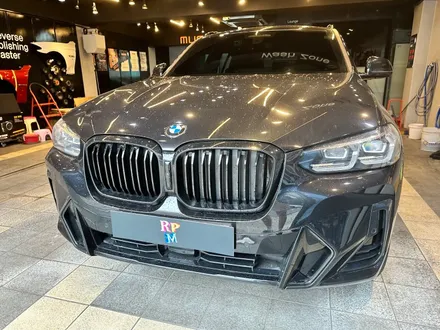 부산 BMW G02 X4 천장 루프 엠비언트 시공으로 실내 인테리어 분위기 살리기! / BMW / X4 (G02) / 부산 동래구