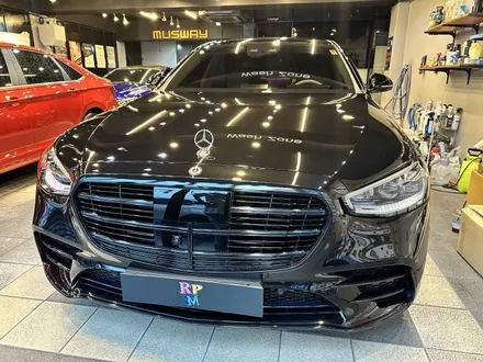 부산 벤츠 S클래스 W223 S400 S450 S500 S580 액티브엠비언트 4D부메스터 트위터 천장 부메스터 미드 스피커 엠비언트 시공으로 풀옵션 차량으로 변신하기! / 부산 동래, 양산