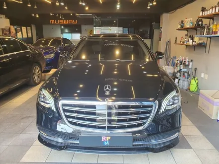 부산 W222 S350 S400 S500 송풍구 엠비언트 1.2열 , 3D 전동 부메스터, 벤츠 전용 AVI MB 100 시공 후기! / 부산 동래, 양산