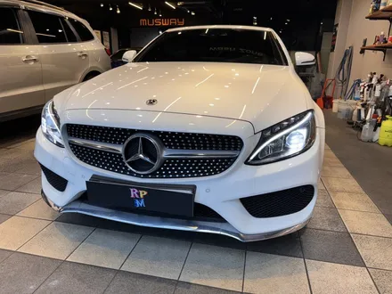 부산벤츠잠자리핸들 w205 c클래스 실내분위기 변신 / 부산 동래, 양산