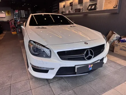 부산벤츠AMG튜닝 D컷핸들 SL400차량에 카본커스텀 시공 / 부산 동래, 양산