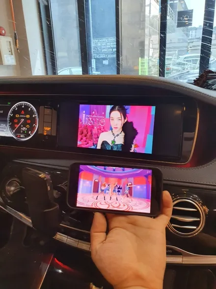 벤츠 S350 순정 네비게이션의 답답함 이제 그만! 무선 부산애플카플레이 / 안드로이드 오토 설치로 해결! / 부산 동래, 양산