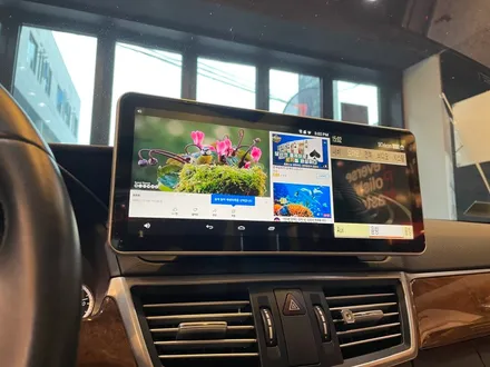 부산 벤츠 w212 e300 m2c 200a 안드로이드 올인원 12.3인치 아틀란 올인원 설치 후기! / 부산 동래, 양산
