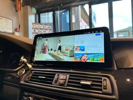 부산 BMW F10 520D 안드로이드 올인원으로 12.3인치 커다란 모니터로 운전 편하게 하기! / BMW / 5시리즈 (F10) / 부산 동래구