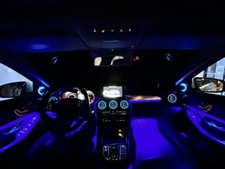 부산 벤츠 W205 C200D 송풍구 엠비언트, 3D전동부메스터 트위터 실내 엠비언트 2톤 시공 후기! / 부산 동래, 양산