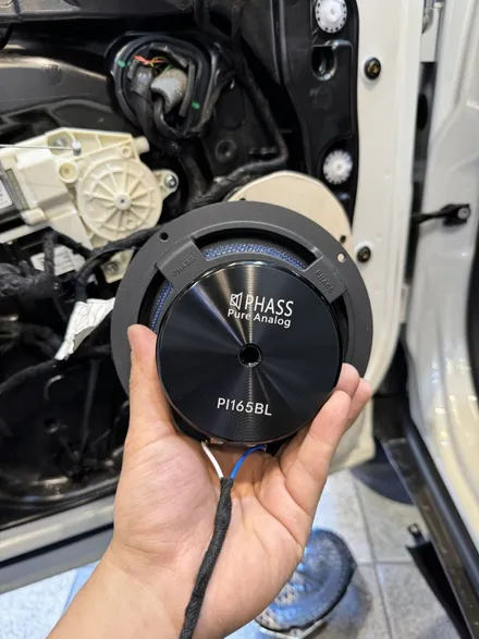부산 JEEP 레니게이드 8 채널 엠프 프론트 스피커 (PHASS PI 165 BL, MUSWAY DSP D8) 장착 후, 사운드 업그레이드 하기! / 부산 동래, 양산