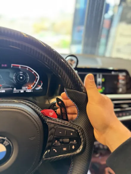 BMW G22 420I CS카본D컷 M핸들 M1M2 마그네틱패들시트로 M4부럽지않습니다 / 부산 동래, 양산