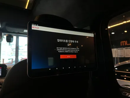 부산 벤츠 G바겐(지바겐) W463A 미디어 에이스 Q125 안드로이드 리어 모니터 시공 사례 :) / 부산 동래, 양산