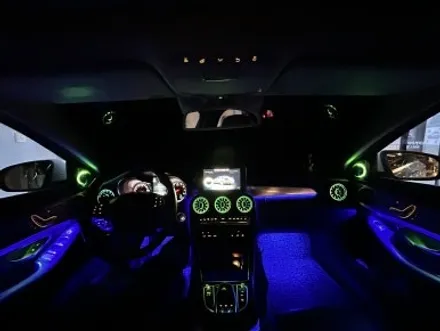 부산 벤츠 W205 C200D 송풍구 엠비언트, 3D전동부메스터 트위터 실내 엠비언트 2톤 시공 후기! / 부산 동래, 양산