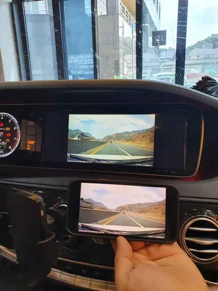 벤츠 S350 순정 네비게이션의 답답함 이제 그만! 무선 부산애플카플레이 / 안드로이드 오토 설치로 해결! / 부산 동래, 양산